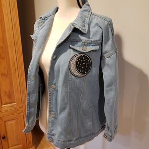 Galaxy Denim Jean Jacket